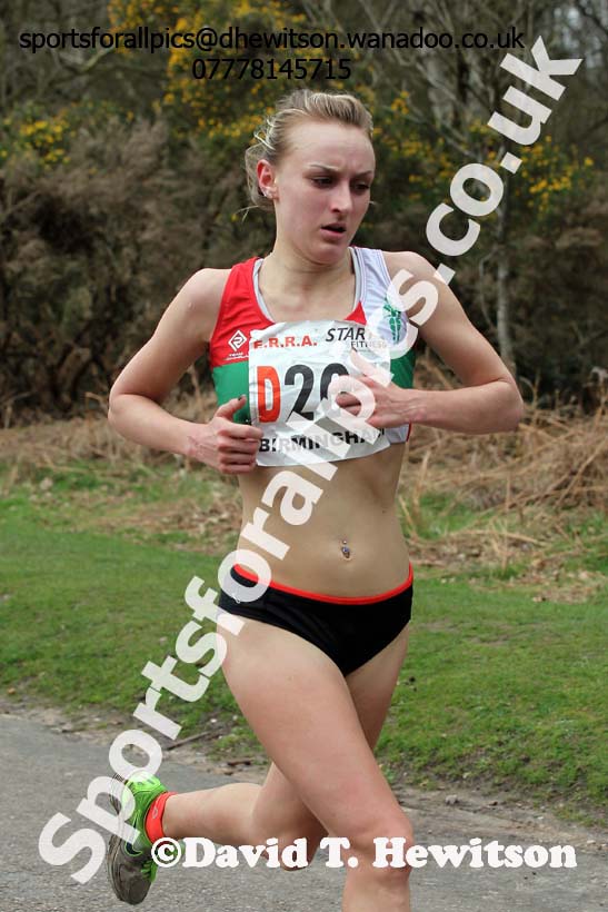 Lillian Partridge (Aldershot Farnham and District) 4th leg of the National 6 Stage Relay, National 12 and 6 Stage Relays, Sutton Park, Birmingham. Photo: David T. Hewitson/Sports for All Pics
